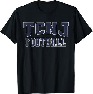 TCNJ Football Apparel Sports Fan T-Shirt - T-Shirt | Black