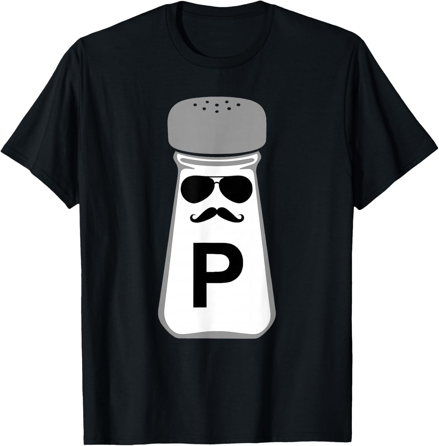 Salt and Pepper Halloween Costume , black T-Shirt - T-Shirt | Black