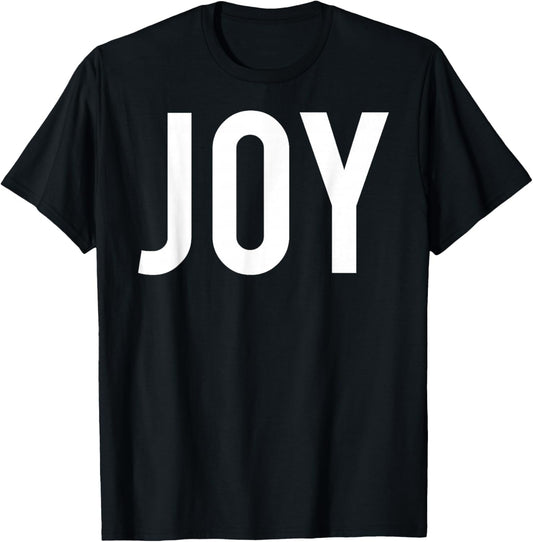 Joy T Shirt - Cool New Funny Name Fan Cheap Gift T-Shirt - T-Shirt | Black