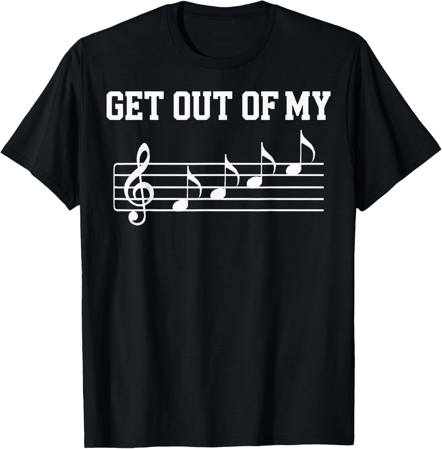 Get Out Of My Face T-Shirt - T-Shirt | Black