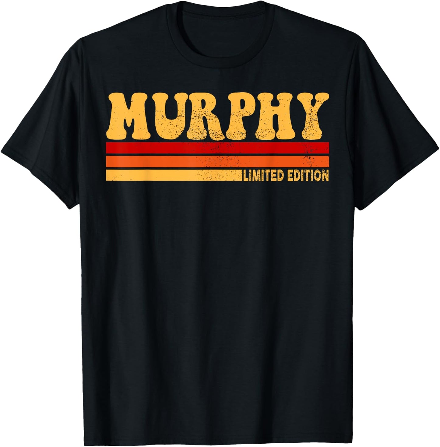 Murphy Name Personalized Cute Idea Women Vintage Murphy T-Shirt - T-Shirt | Black