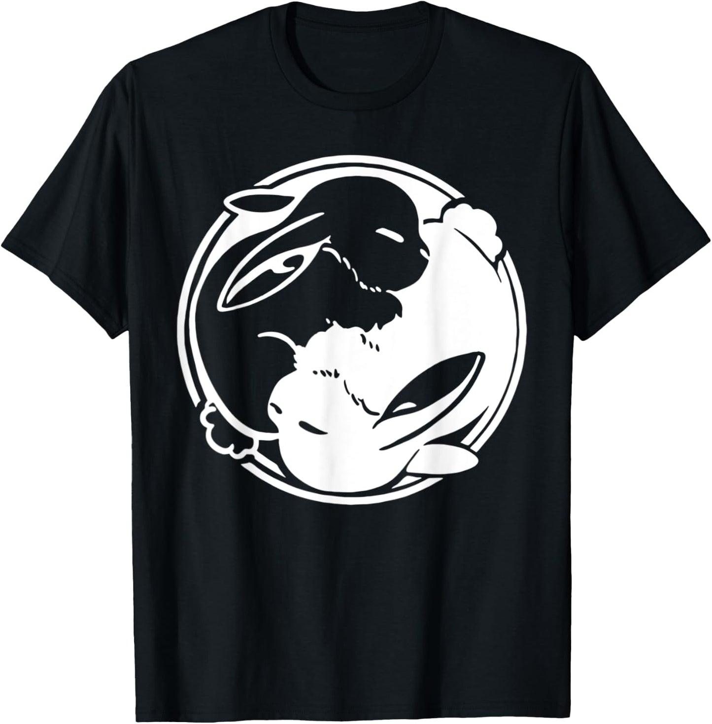 Yin Yang & Happy Chinese New Year 2023 / 2035 Rabbit T-Shirt - T-Shirt | Black