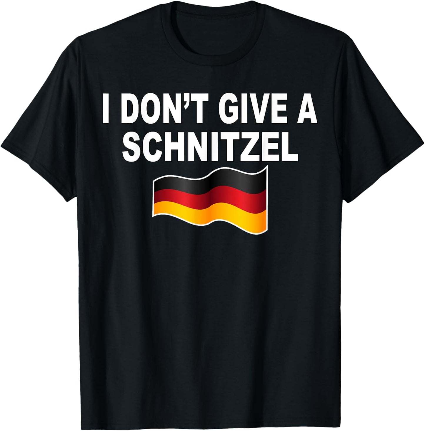 I don’t give a Schnitzel T-Shirt - T-Shirt | Black