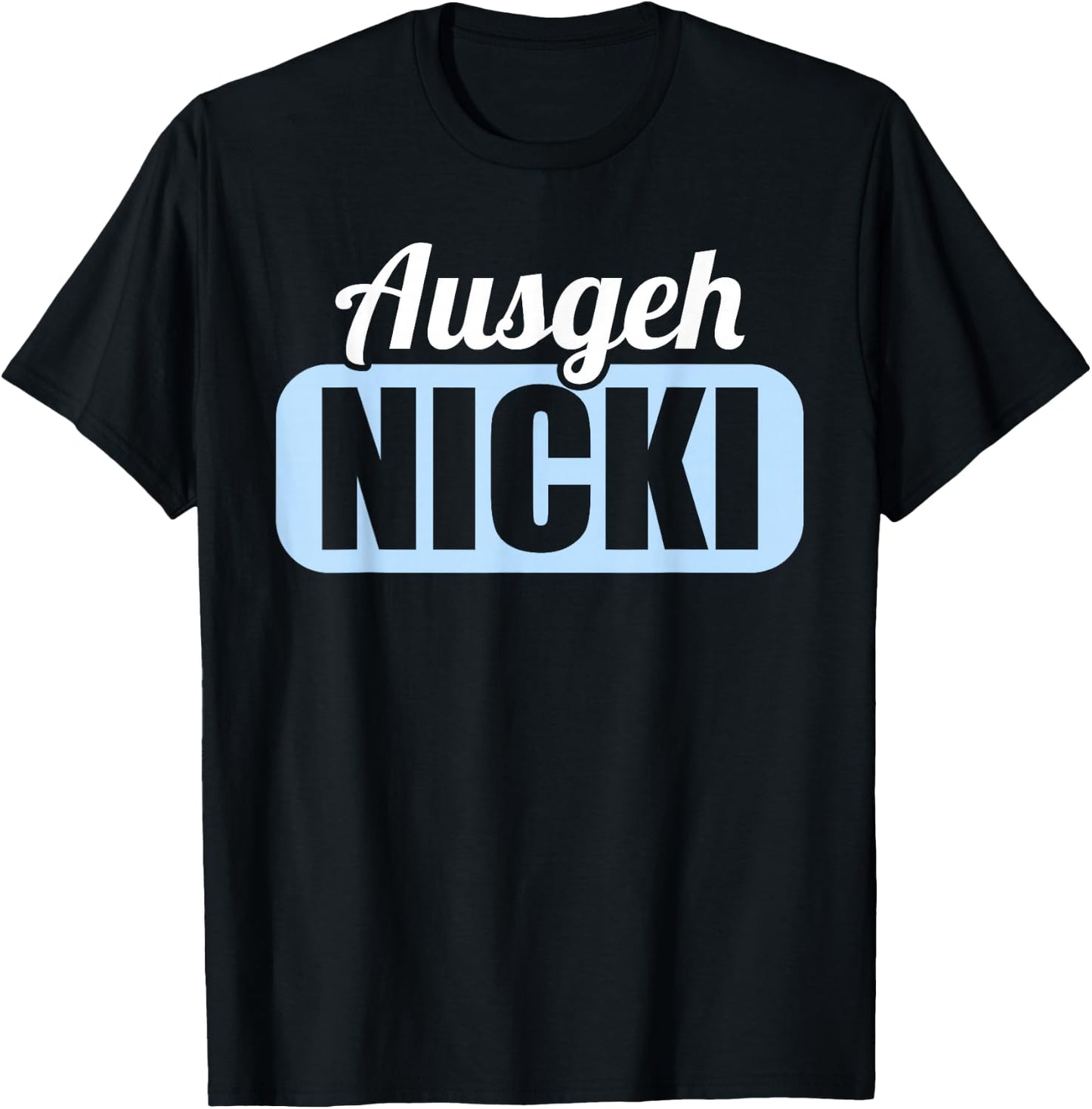 DDR East Germany East Away Nicki Ossi , black T-Shirt - T-Shirt | Black