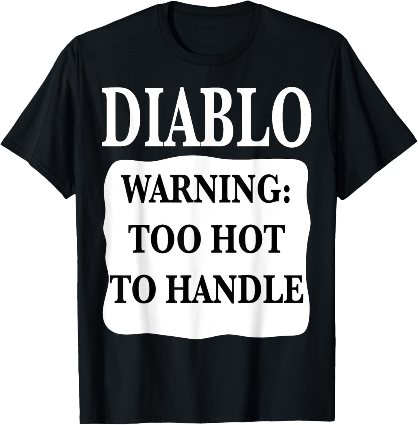 Diablo Taco Hot Sauce Packets Halloween Costumes T-Shirt - T-Shirt | Black