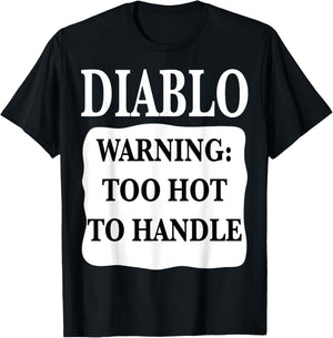 Diablo Taco Hot Sauce Packets Halloween Costumes T-Shirt - T-Shirt | Black