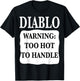 Diablo Taco Hot Sauce Packets Halloween Costumes T-Shirt - T-Shirt | Black