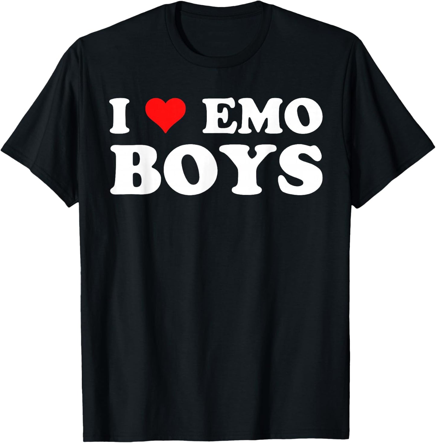Goth Grunge Alt 2000s Punk Scene Emo Girl Who Love Emo Boys T-Shirt - T-Shirt | Black