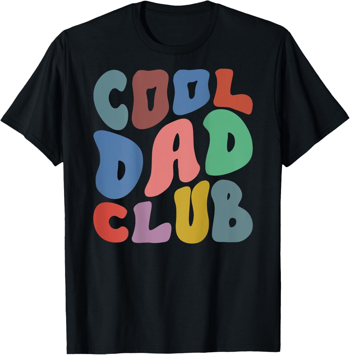 Cool Dads Club Geschenk zum Vatertag, Vatertag, Geburtstagsgeschenk T-Shirt - T-Shirt | Black