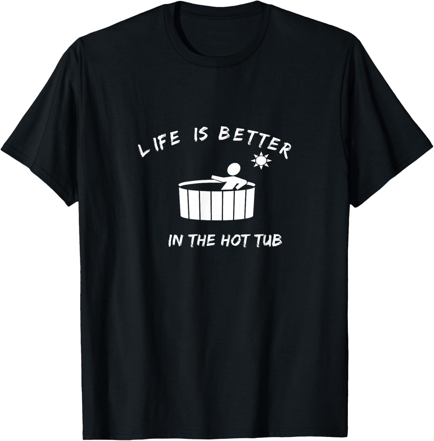 Hot tub T-Shirt - T-Shirt | Black