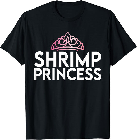 Shrimp Princess T-Shirt - T-Shirt | Black