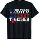 In This Texan Family We Fight Together Breast Cancer Ribbon T-Shirt - T-Shirt | Black
