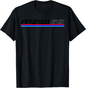 R 1250 GS Adventure Bike Motorrad T-Shirt - T-Shirt | Black