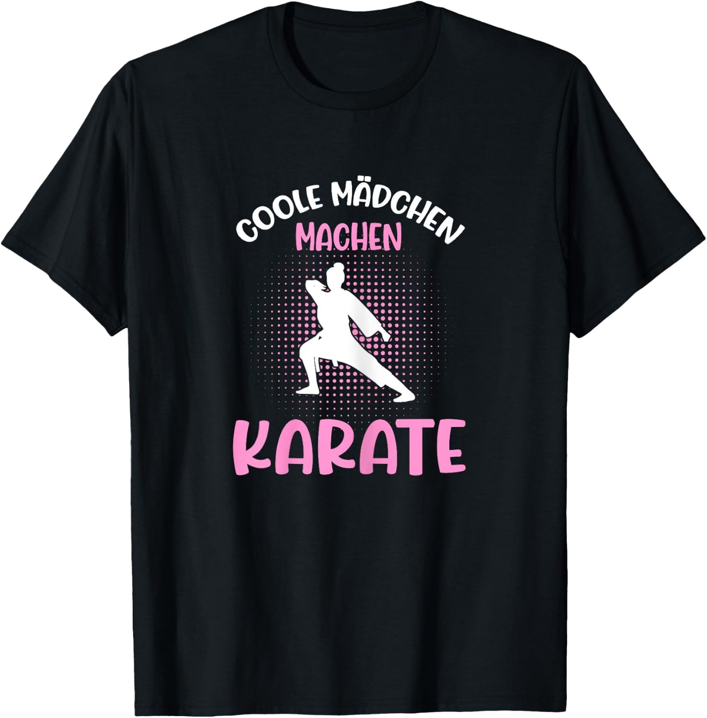 Karate Damen Kampfsport Queen Mädchen Karate T-Shirt - T-Shirt | Black