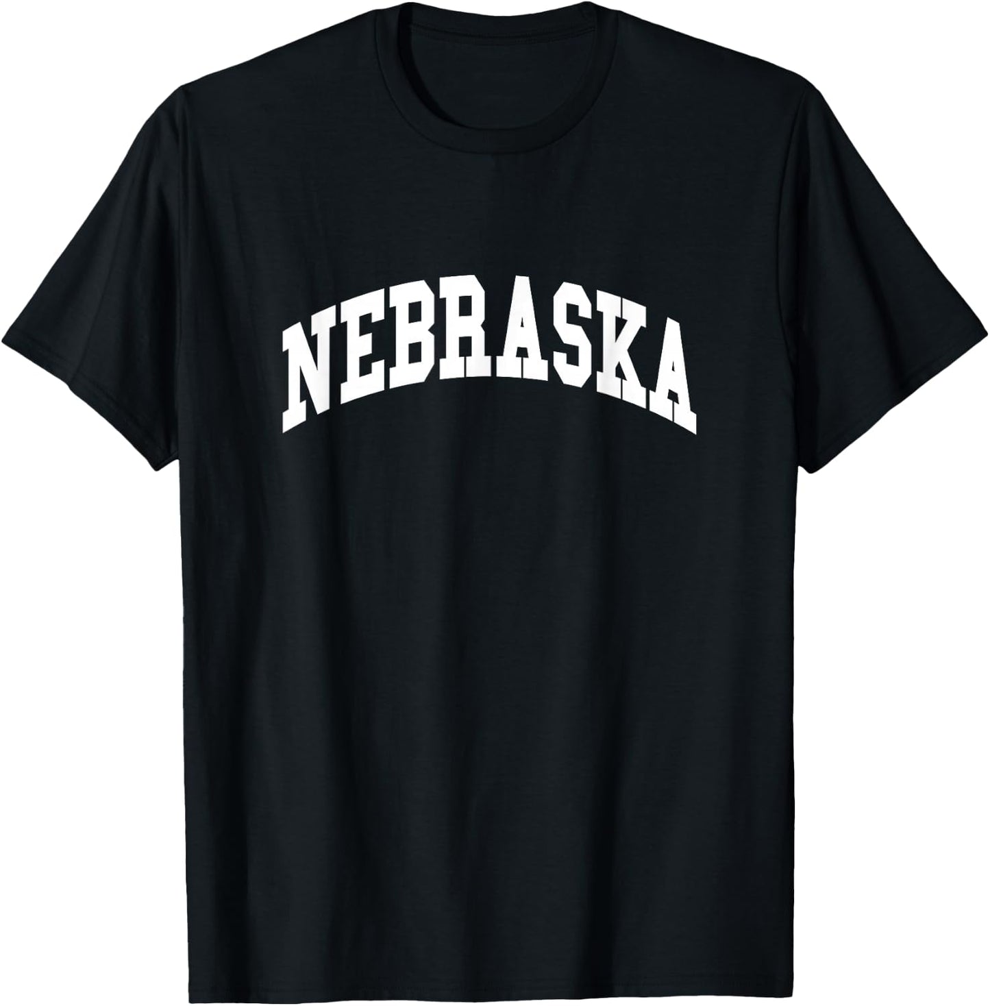 NEBRASKA - Throwback Design - Classic T-Shirt - T-Shirt | Black