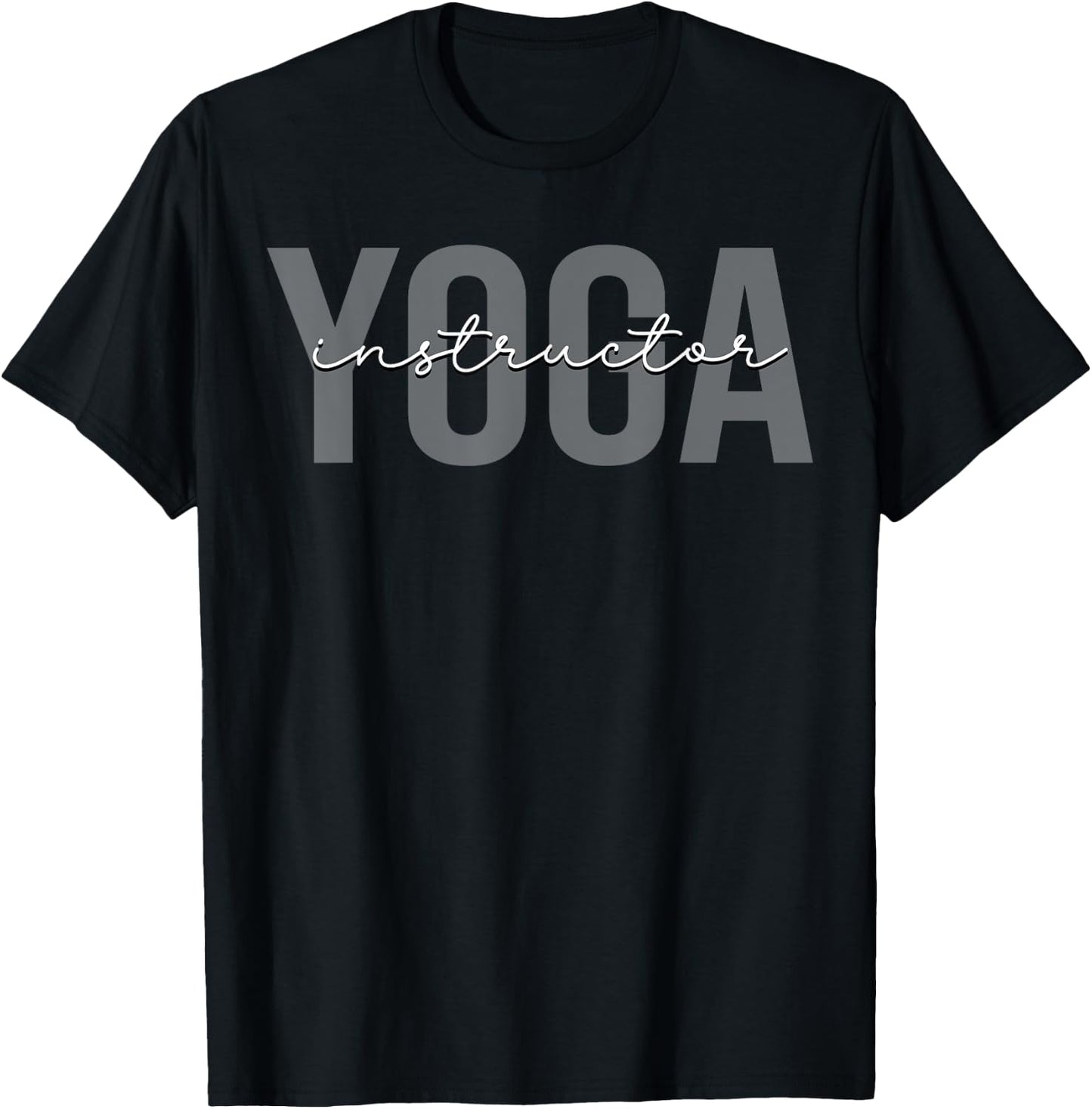 Yoga Instructor Yoga Teacher Meditation T-Shirt - T-Shirt | Black