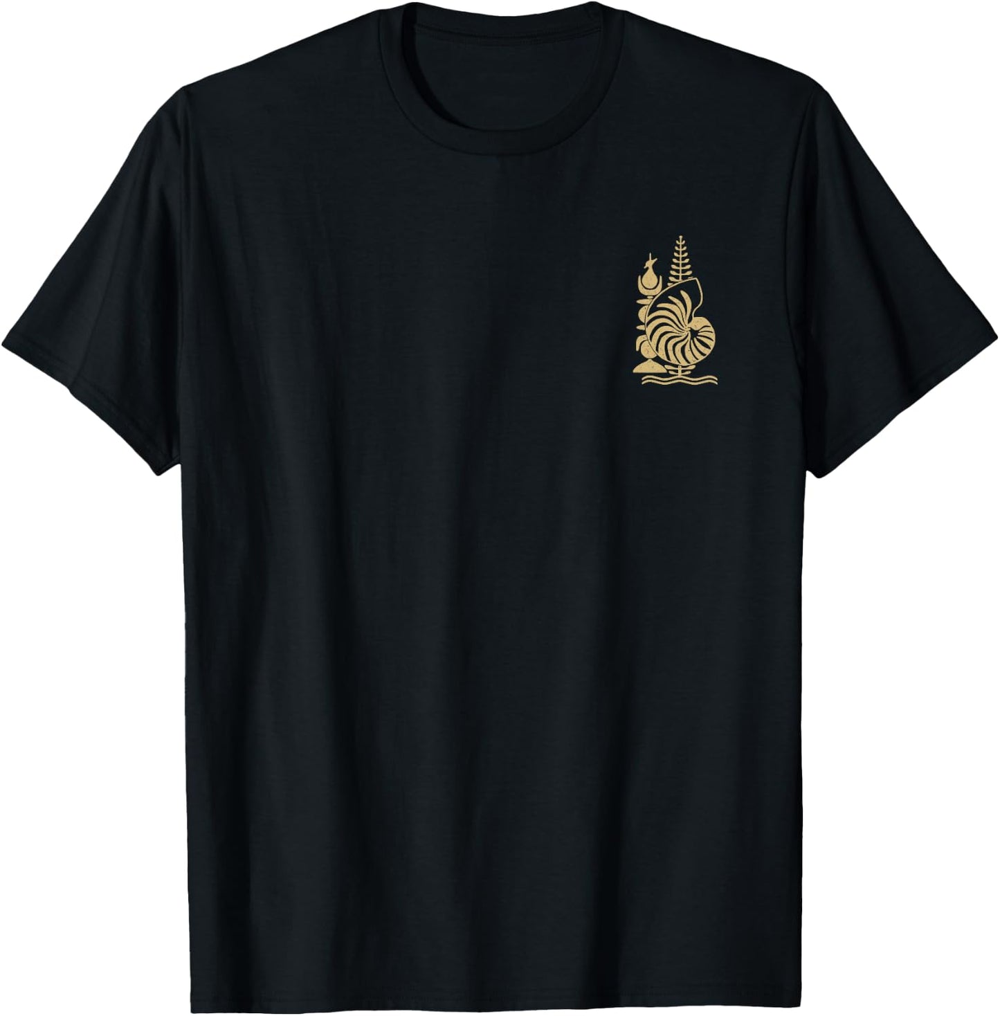 Flag of Caledonia Symbol , Black, S T-Shirt - T-Shirt | Black
