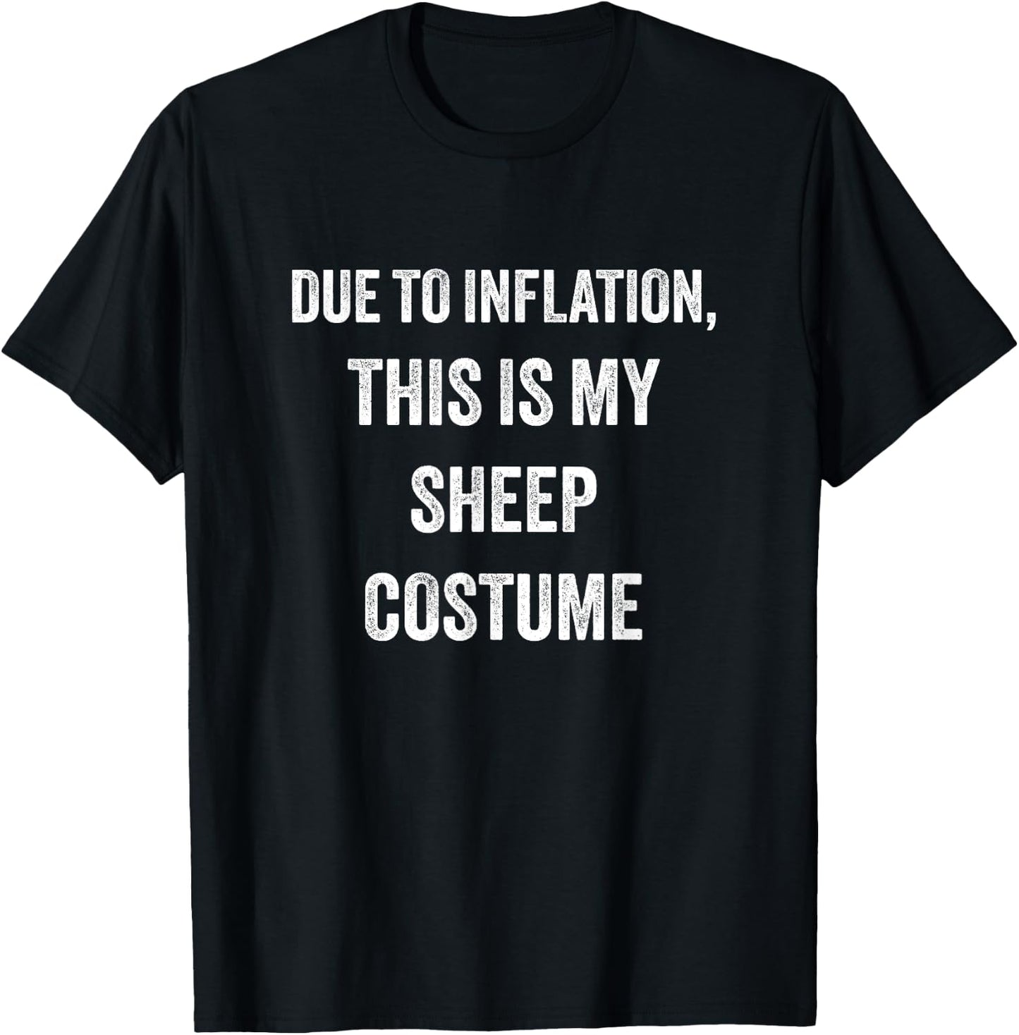 Sheep Halloween Costume T-Shirt - T-Shirt | Black