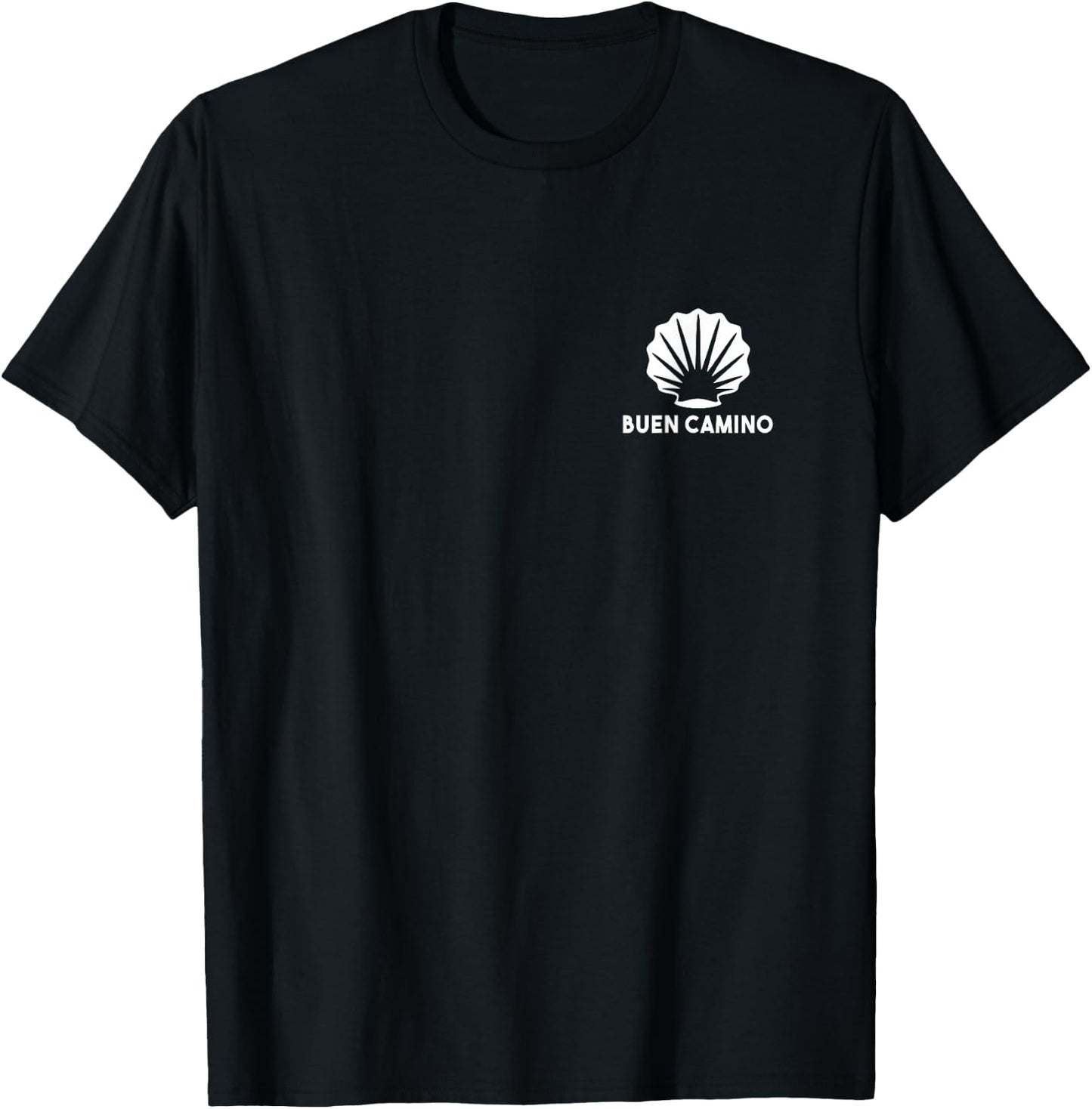 Buen Camino de Santiago de Compostela Jakobsweg T-Shirt - T-Shirt | Black