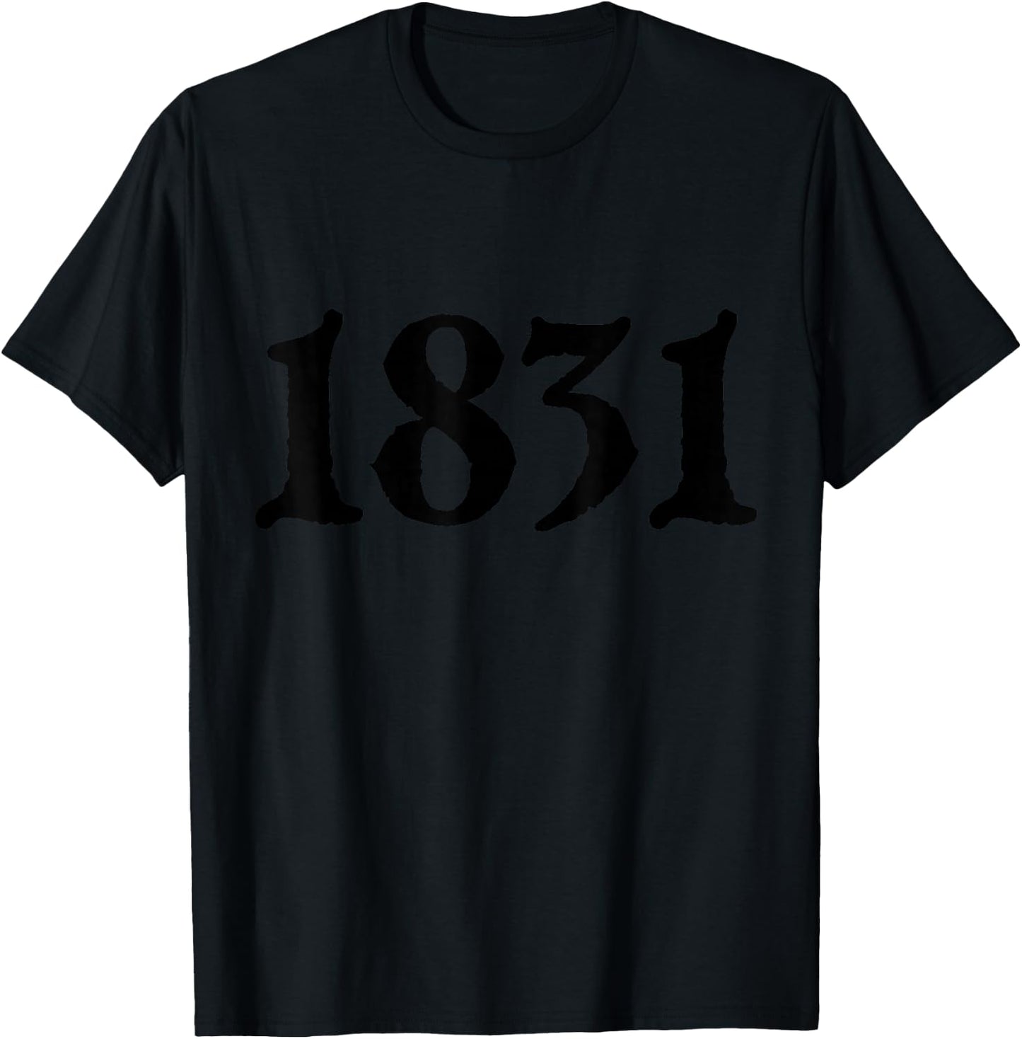 1831 NAT Turner T-Shirt - T-Shirt | Black