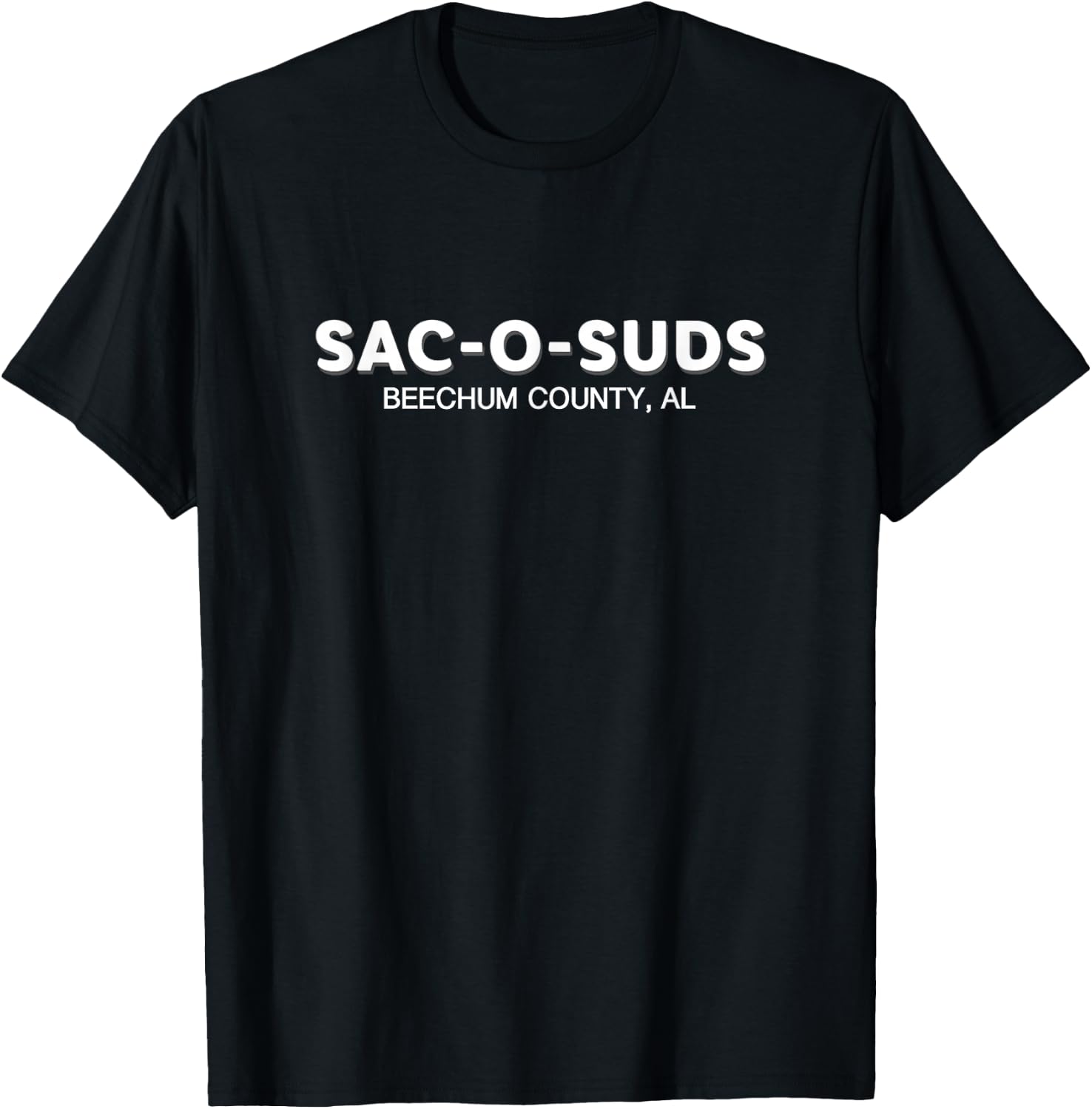 SAC-O-SUDS Funny Movie T-Shirt - T-Shirt | Black