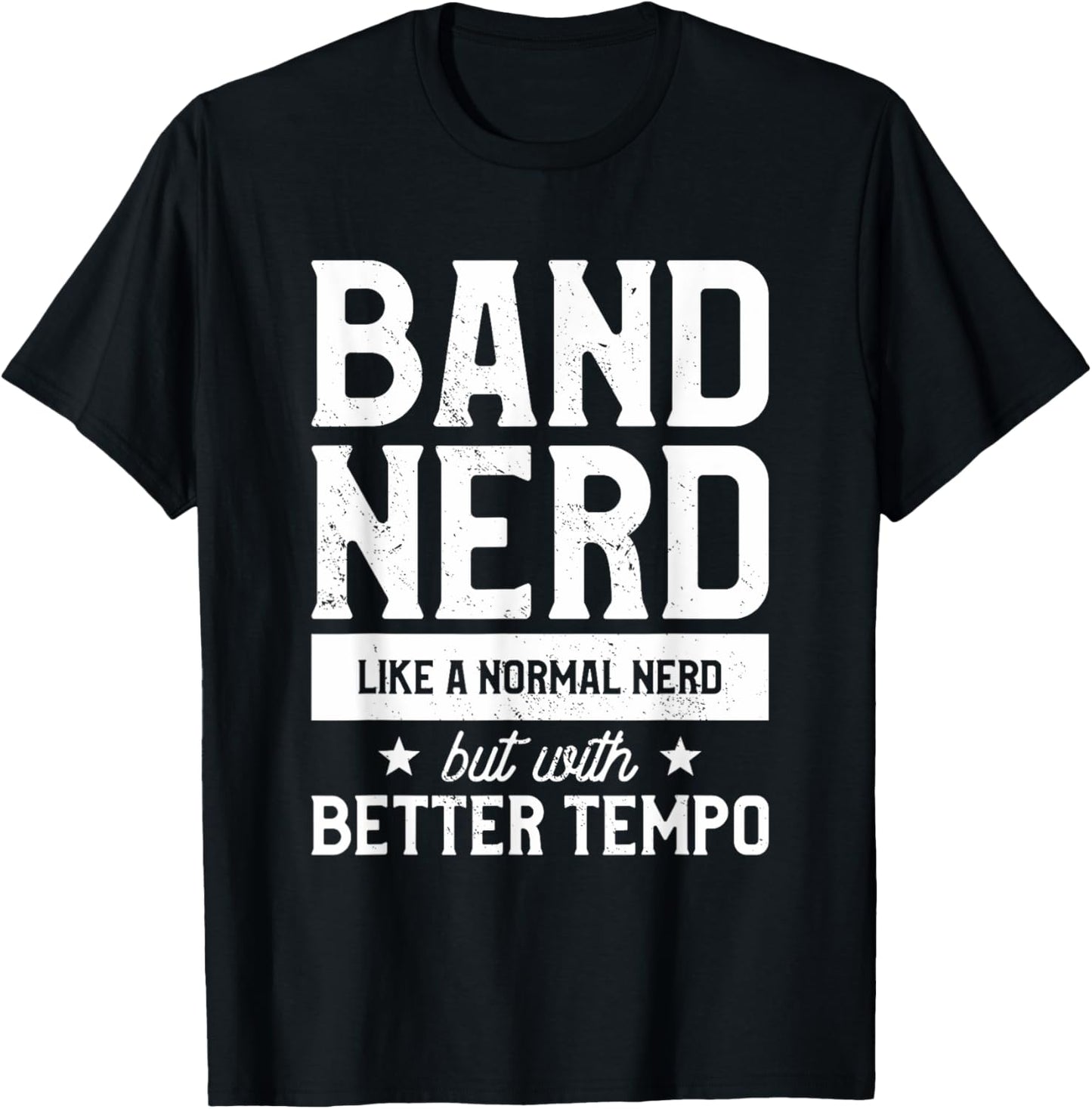Band Nerd Definition Music Musician Vocalist Bands T-Shirt - T-Shirt | Black