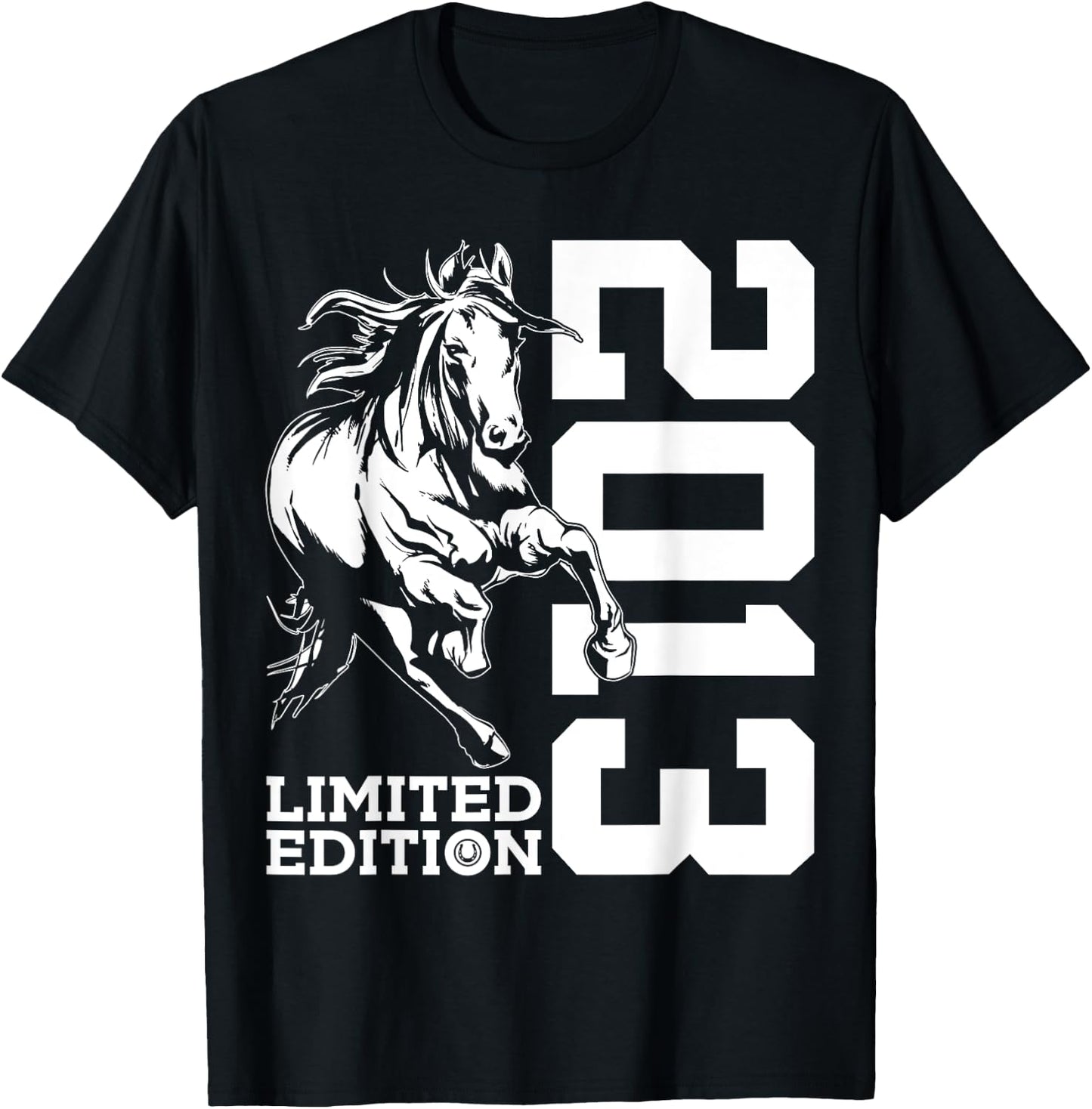 Riding 12th Birthday Horse Limited Edition 2013 Rider T-Shirt - T-Shirt | Black