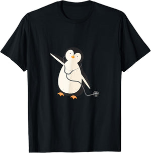 Penguin Pediatrician Pediatric Doctor Physician Surgeon T-Shirt - T-Shirt | Black