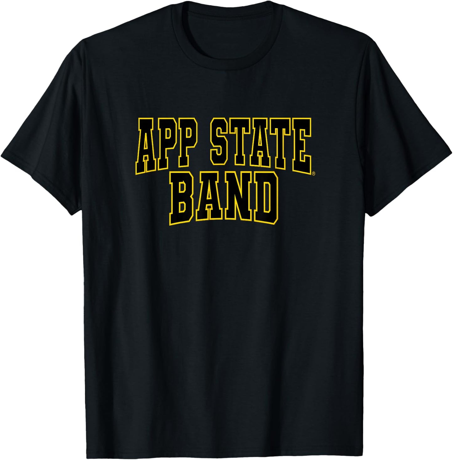 Appalachian State Band Apparel Sports Music Fan T-Shirt - T-Shirt | Black