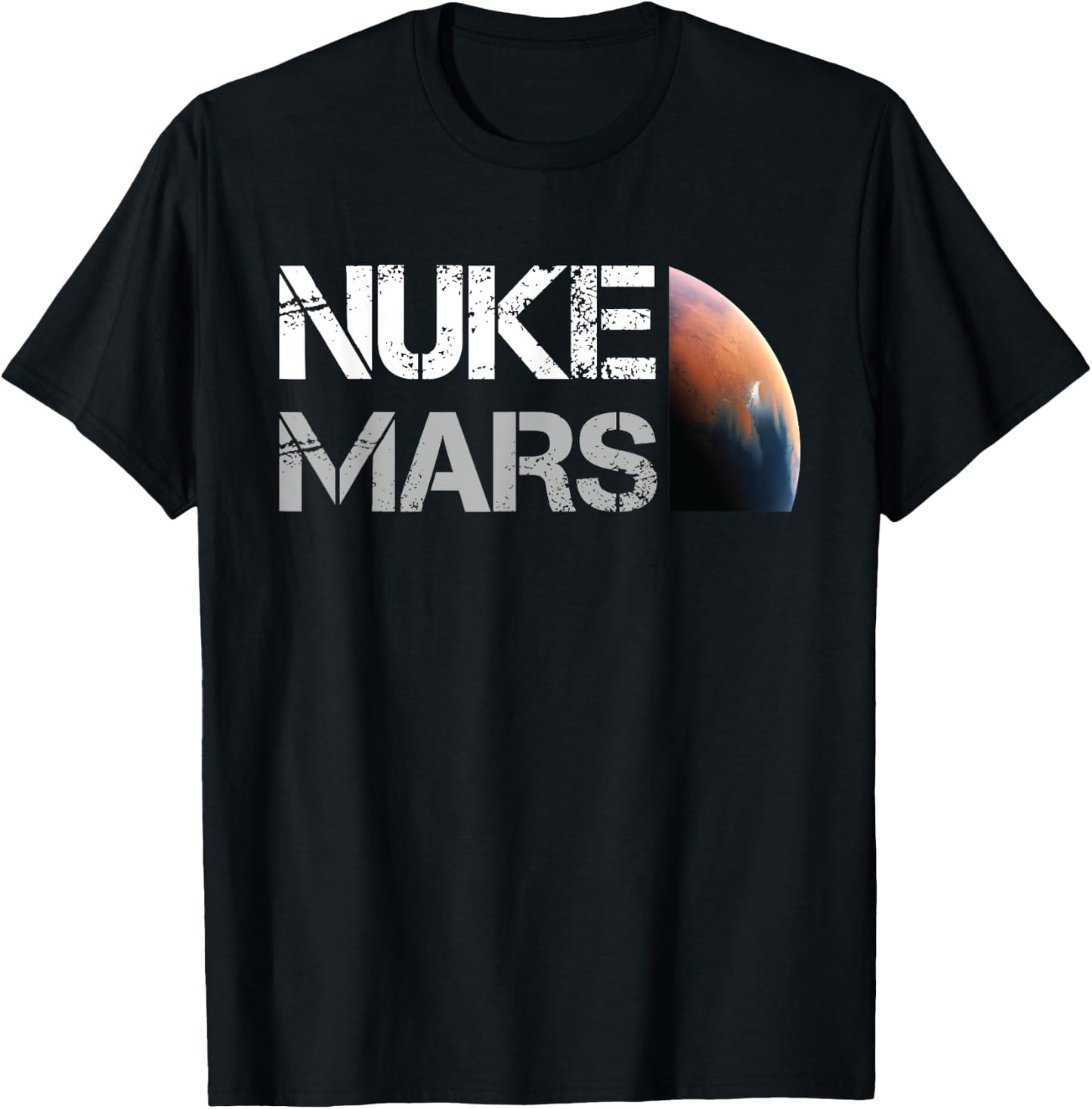 Nuke Mars T-Shirt - T-Shirt | Black