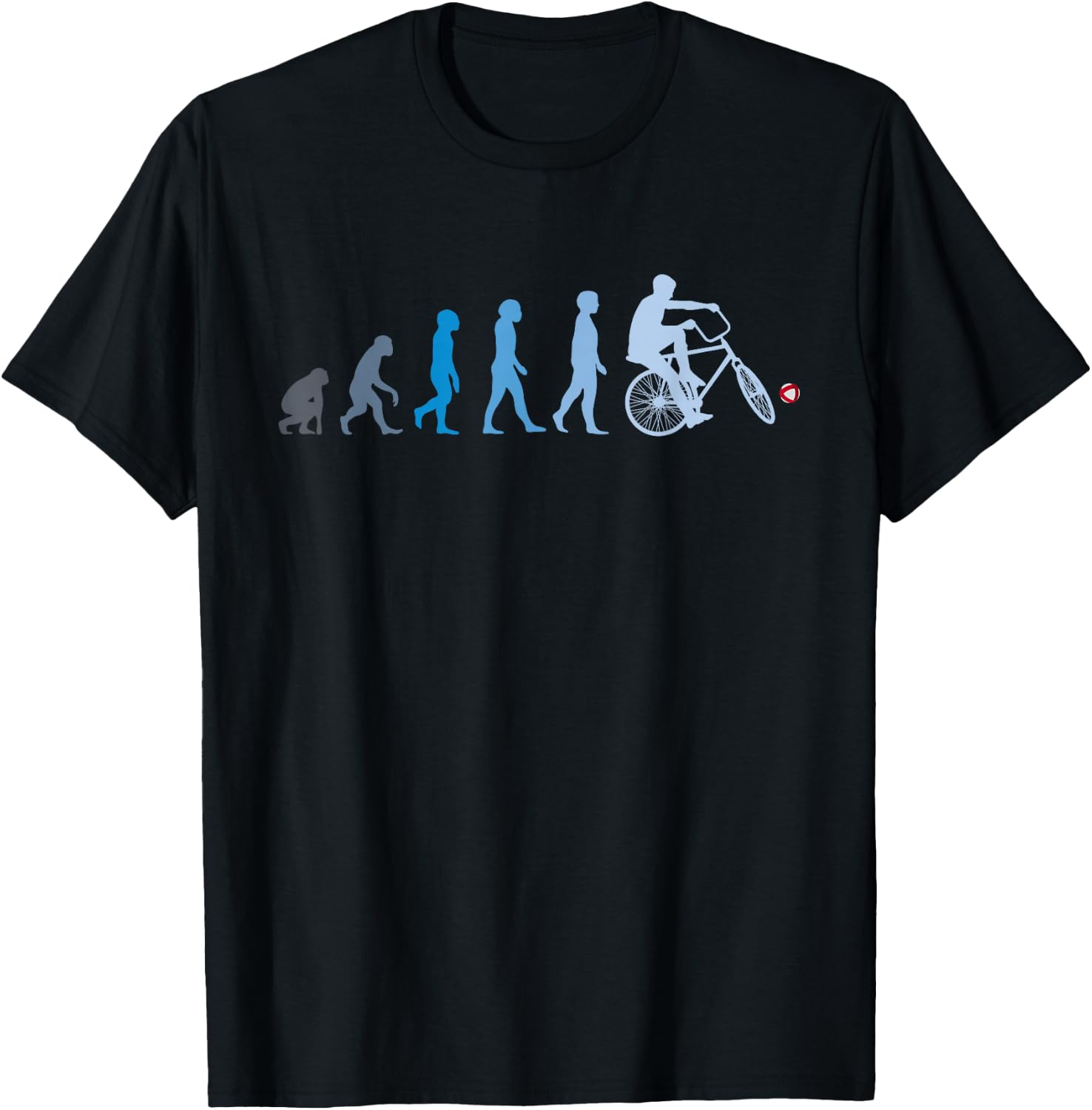 Radball - Cycleball - Evolution T-Shirt - T-Shirt | Black