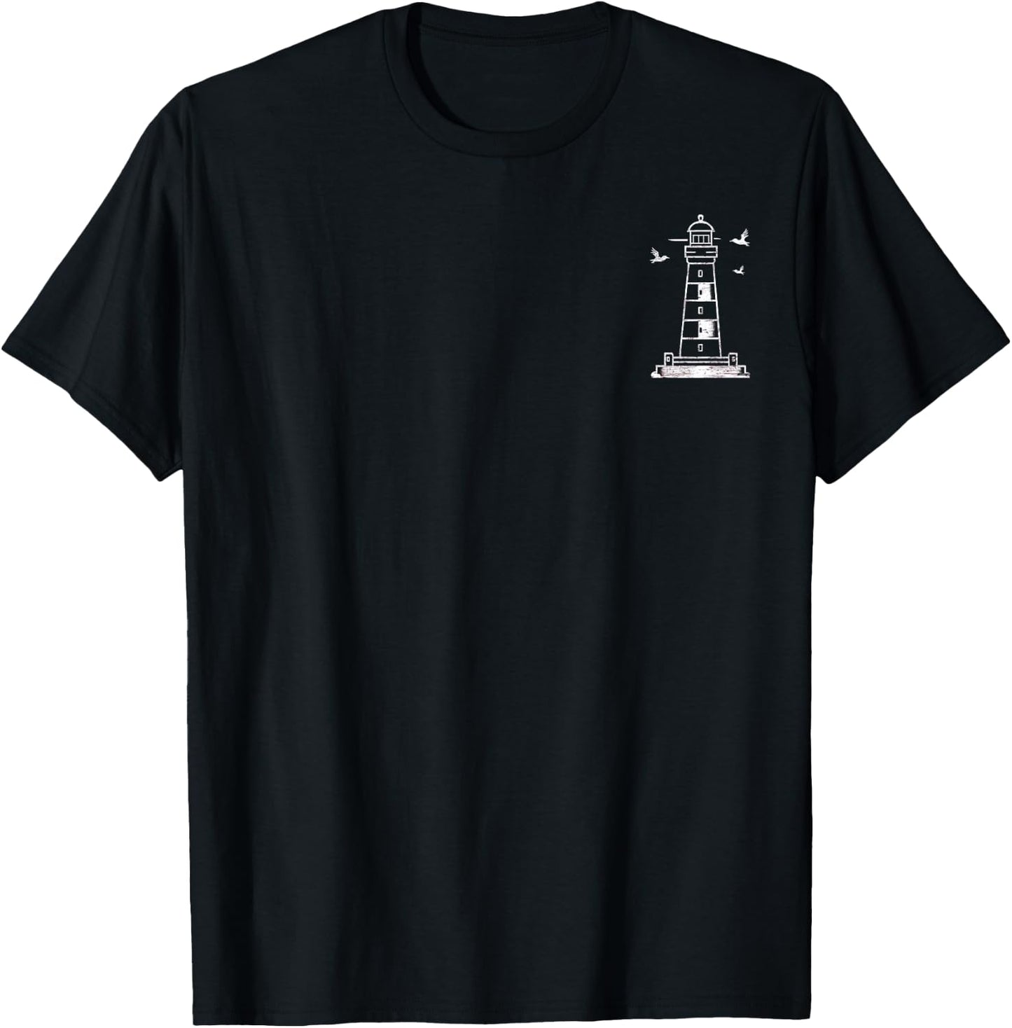 Lighthouse Pocket T-Shirt - T-Shirt | Black