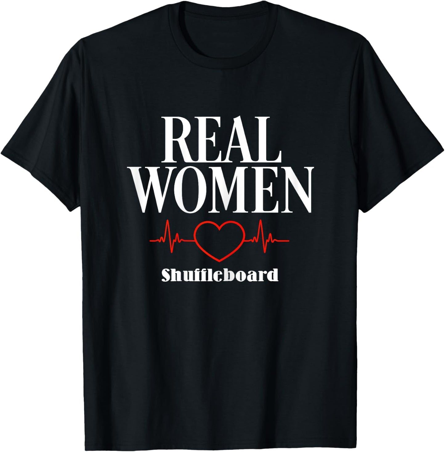 Shuffleboard Hobby Graphic Themed Décor T-Shirt - T-Shirt | Black