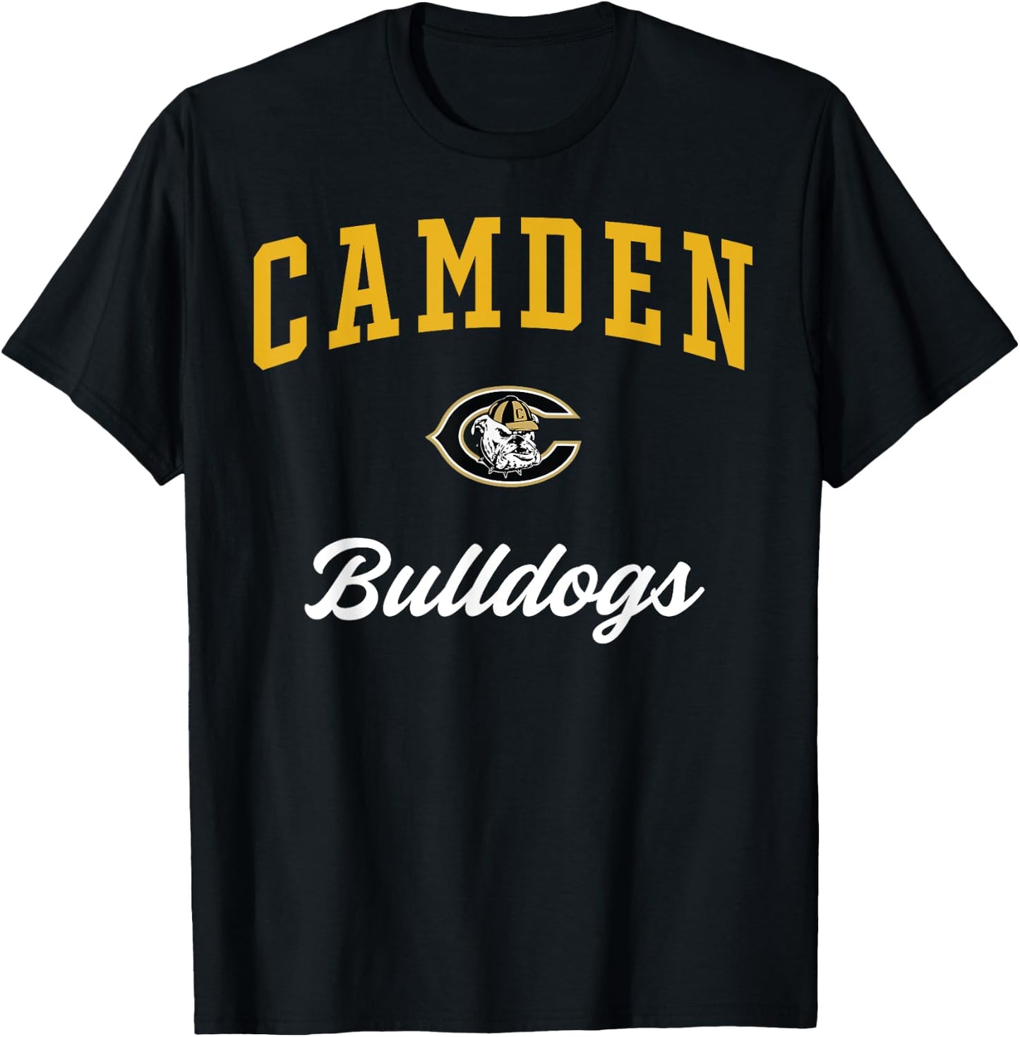 Camden High School Bulldogs T-Shirt - T-Shirt | Black