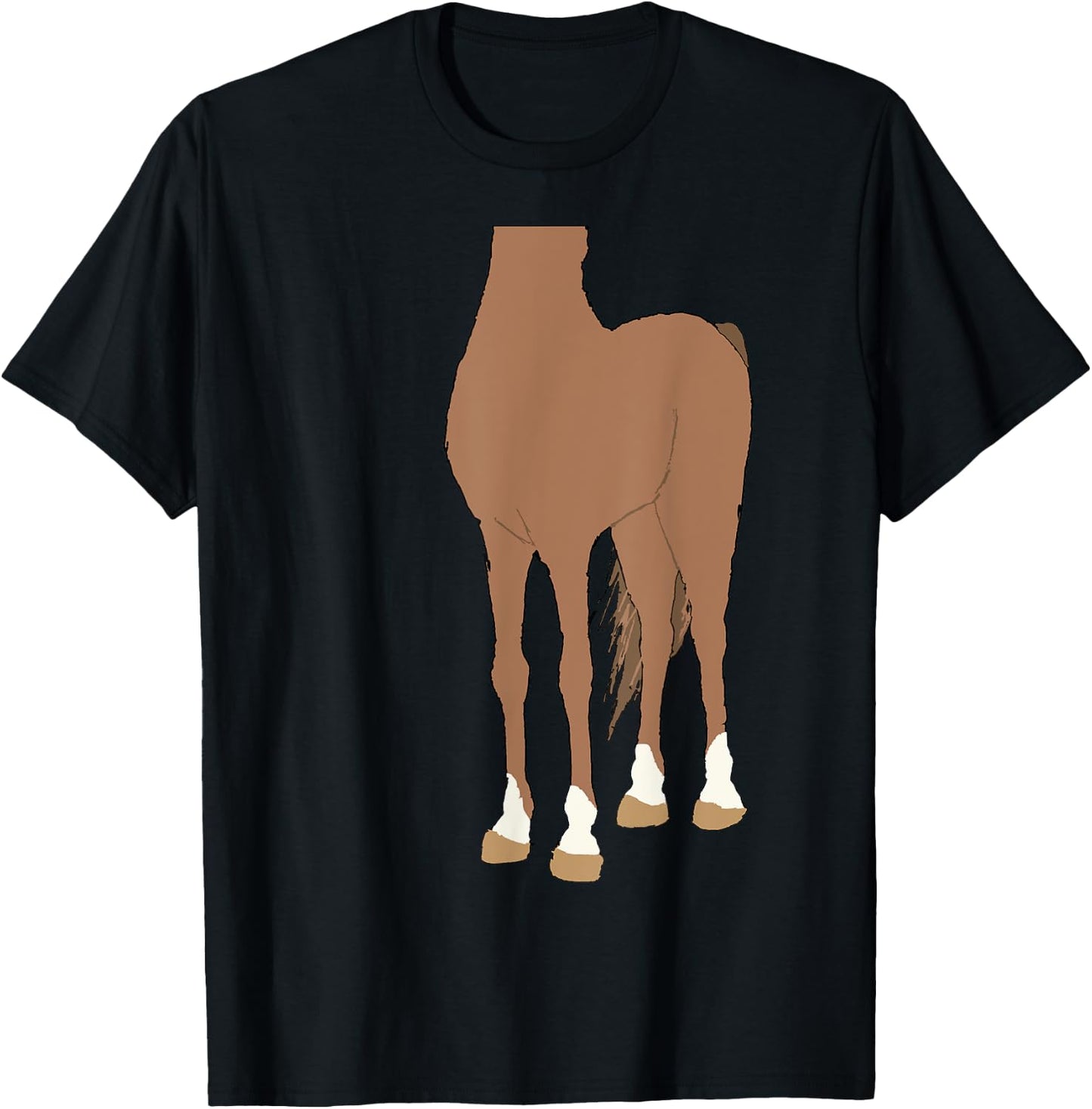 Halloween Horse Body Costume for Kids T-Shirt - T-Shirt | Black