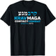 Krav Maga Israeli Defense Contact Combat Martial Arts T-Shirt - T-Shirt | Black