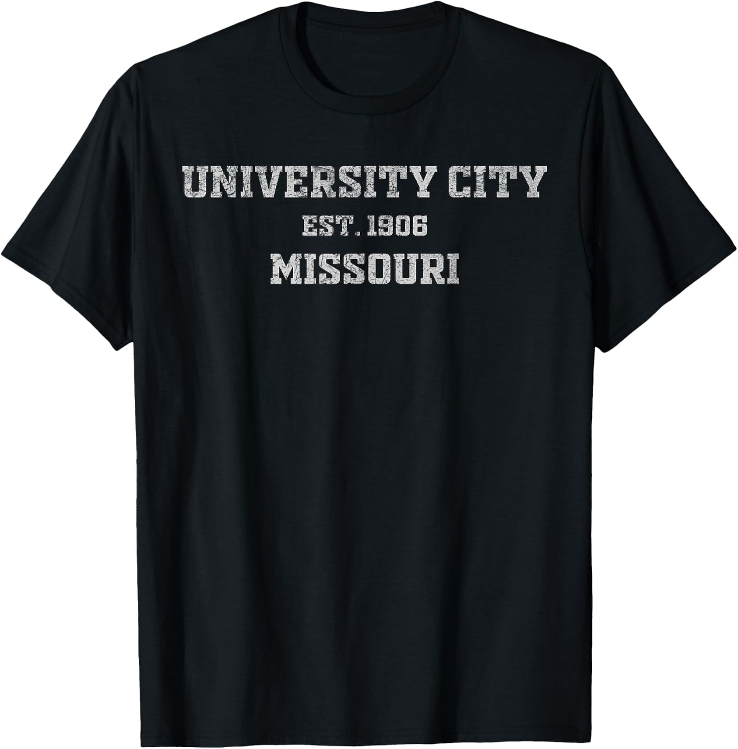 University City Missouri T-Shirt - T-Shirt | Black