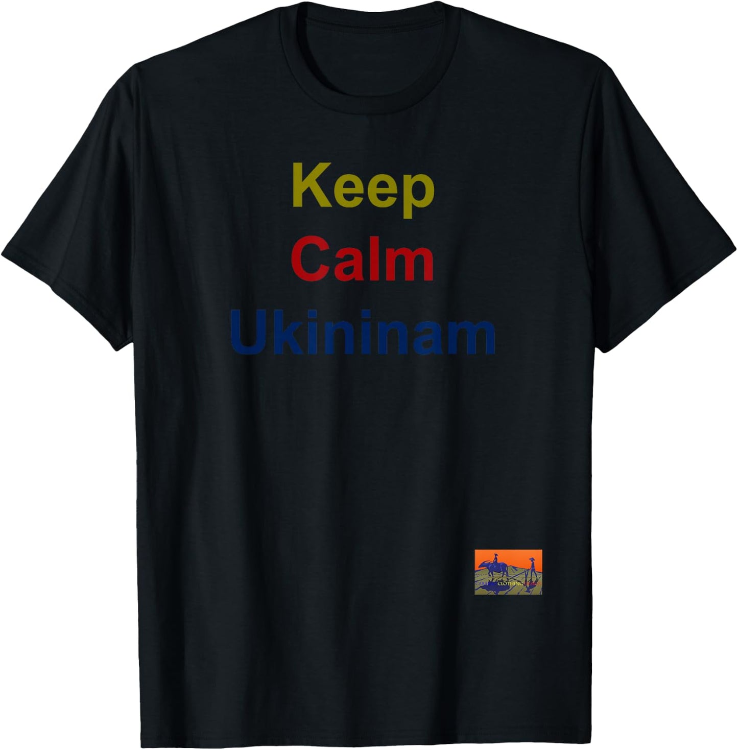 Filipino Shirt - Keep Calm Ukininam Women T-Shirt - T-Shirt | Black