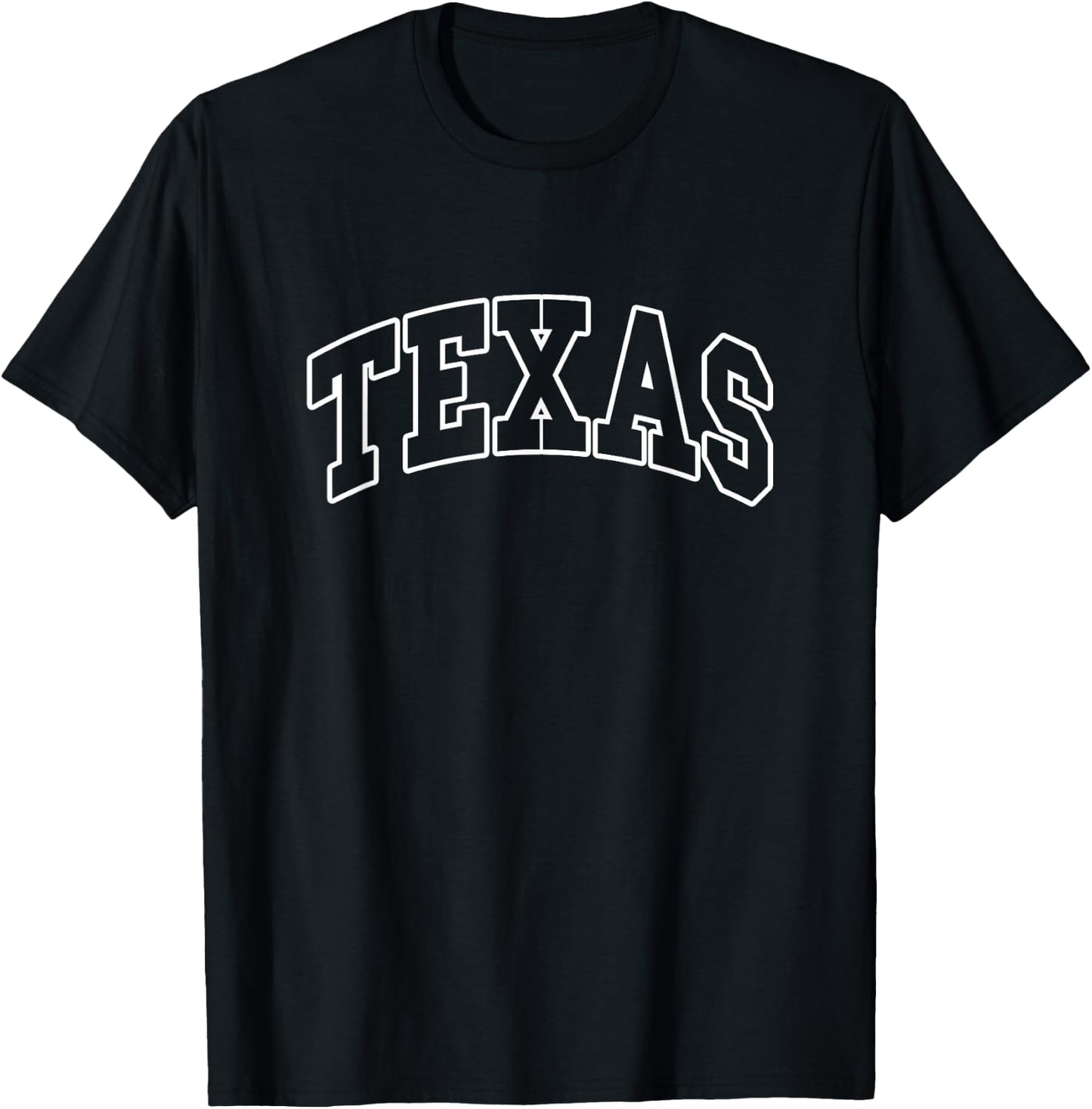 Texas - Throwback Design - Classic T-Shirt - T-Shirt | Black
