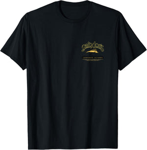 Salty Joe's Fish Count Logo Graphic T-Shirt - T-Shirt | Black