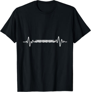 Eisenbahn Lokomotiven Eisenbahner Geschenkideen - - Schwarz - Kurzarm - S - Eisenbahn Fan - Vatertag, Weihnachten T-Shirt - T-Shirt | Black