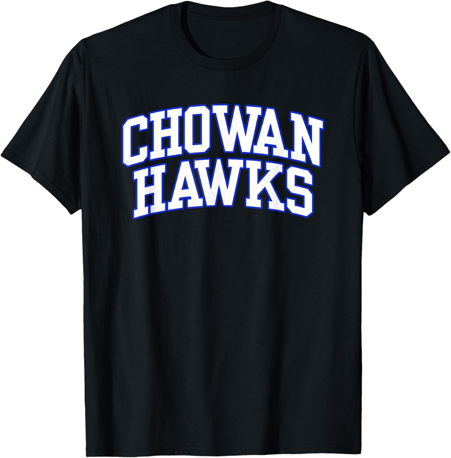 Chowan University Hawks Apparel Sports Fan T-Shirt - T-Shirt | Black