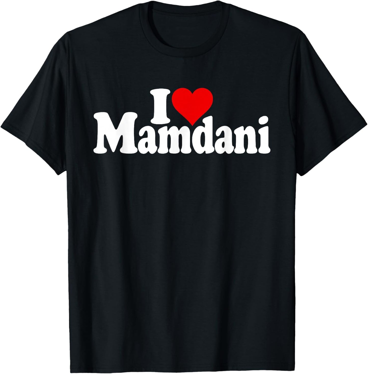 J'adore Heart MAMDANI T-Shirt - T-Shirt | Black