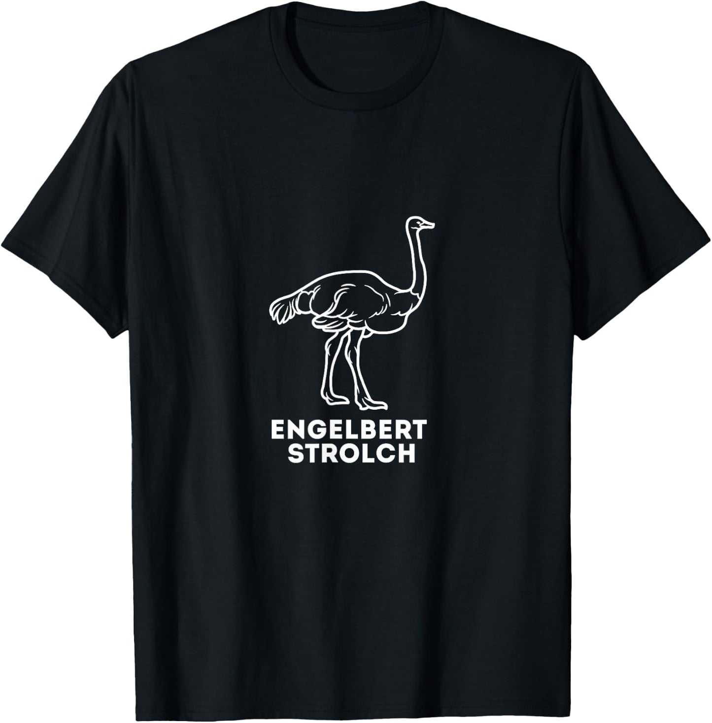 Engelbert Strolch Workwear Tramp Fun Work , black T-Shirt - T-Shirt | Black