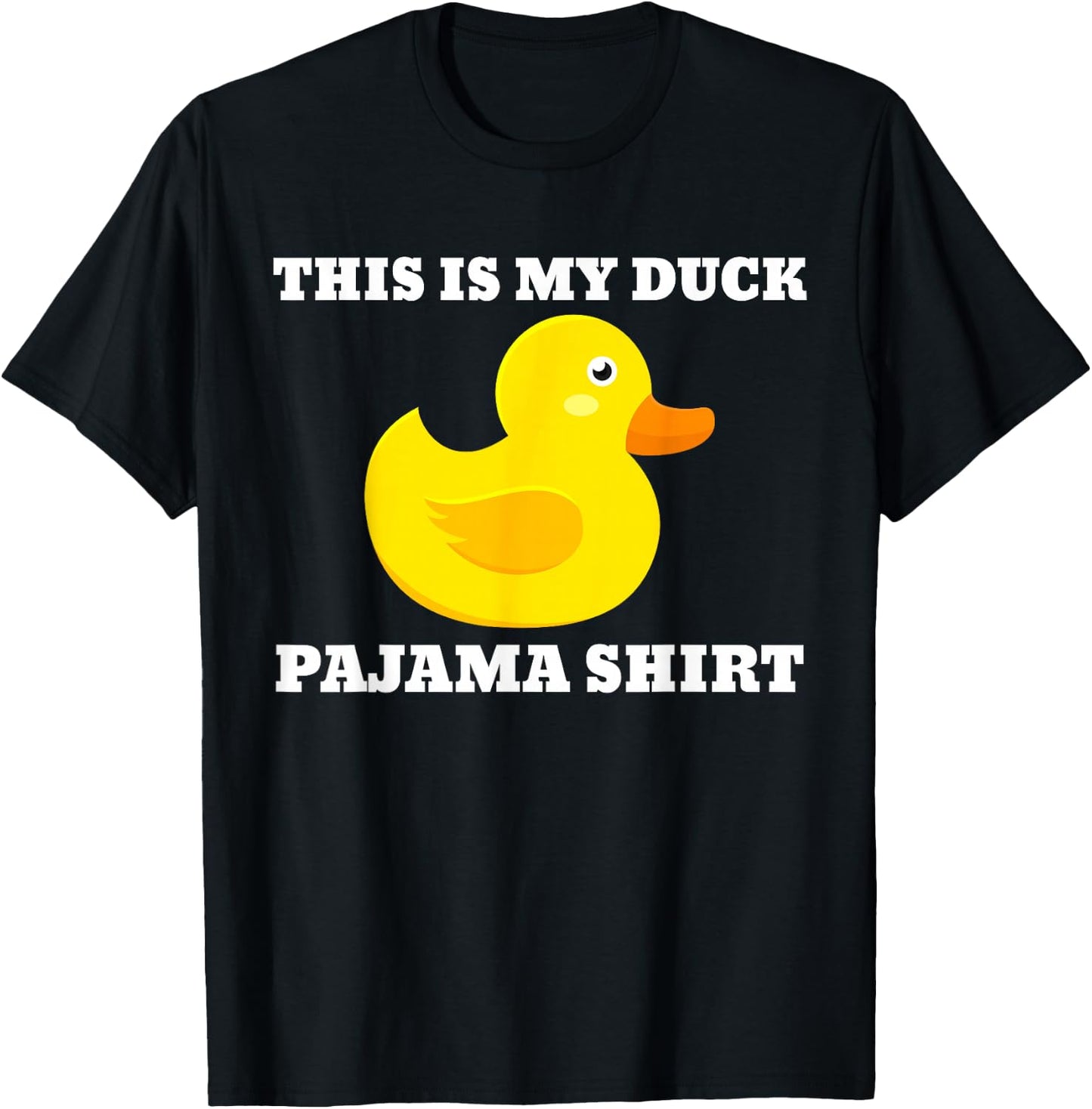 This Is My Duck Pajama Shirt T-Shirt - T-Shirt | Black