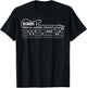 Sorry I DGAF Hidden Message Guitar Chords Music Note T-Shirt - T-Shirt | Black
