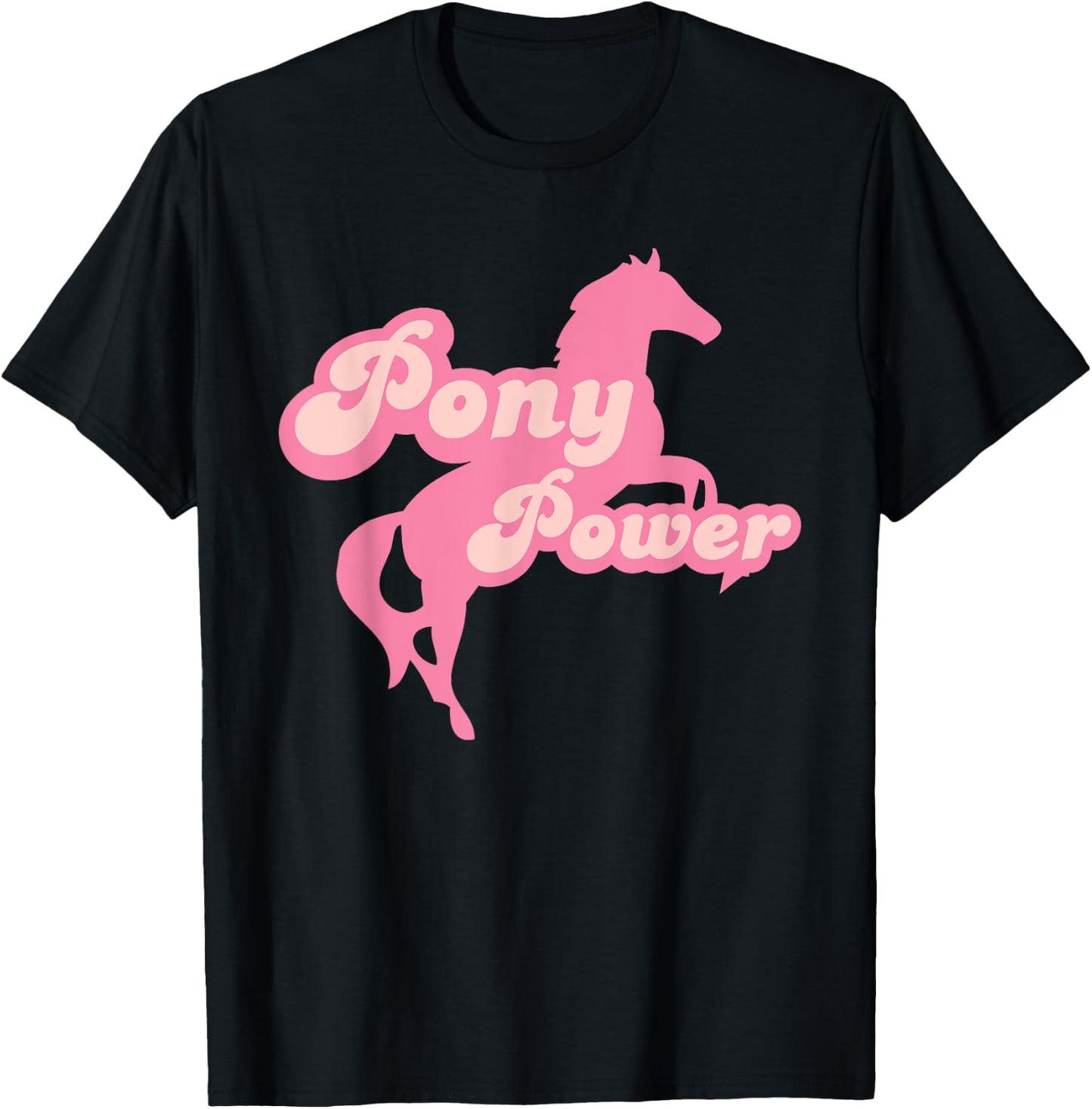 Pony Power T-Shirt - T-Shirt | Black