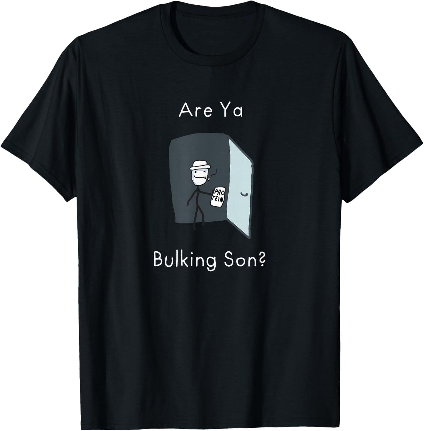 Sind Ya Bulking Sohn Gym Meme T-Shirt - T-Shirt | Black