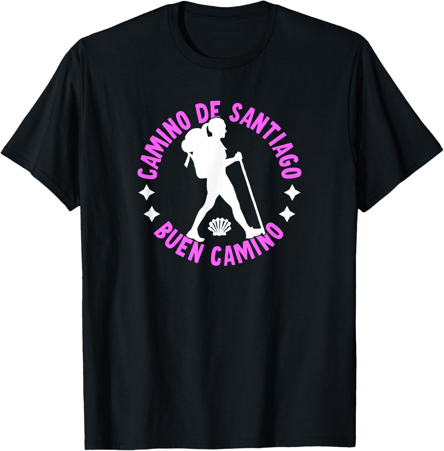 Buen Camino T-Shirt - T-Shirt | Black
