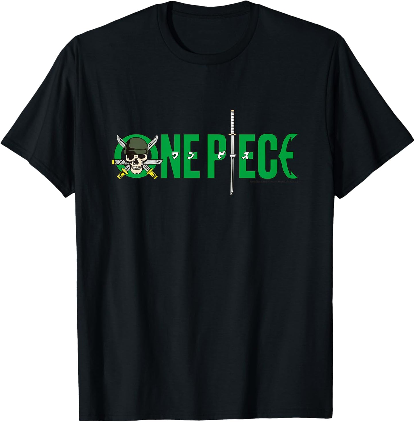 Child Pirate Hunter Badge Roronoa Zoro, One Piece, Kids Anime , white, 2 T-Shirt - T-Shirt | Black
